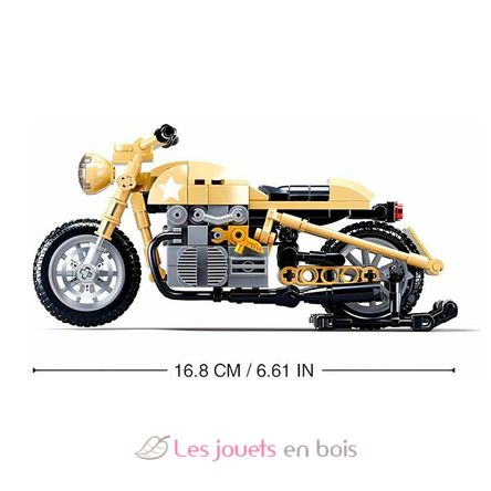 Model Bricks - Militärmotorrad SL-M38-B0959 Sluban 2