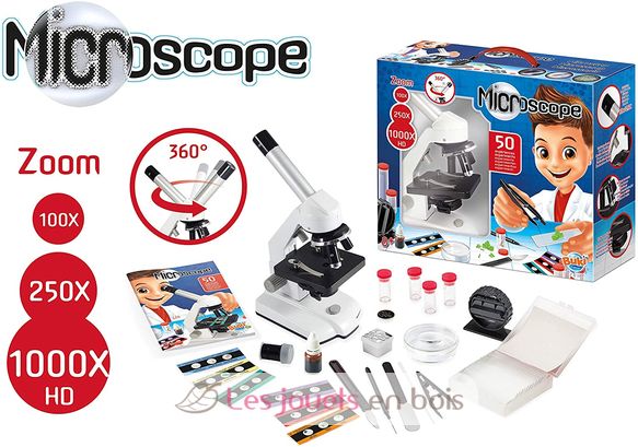 Mikroskop 50 Experimente BUK-MR600 Buki France 5