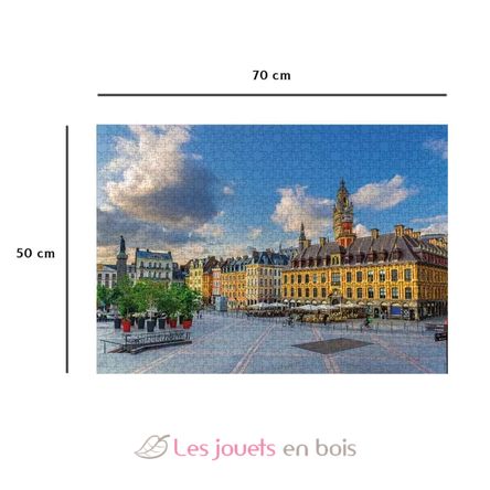 Puzzle Der Grand Place in Lille 1000 Teile NA12001880 Nathan 3