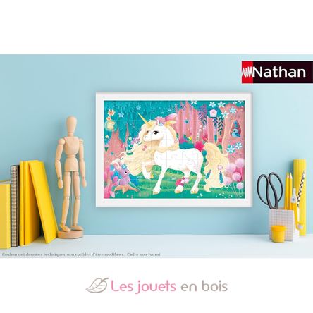 Puzzle Süßes Einhorn 45 Teile N864560 Nathan 2