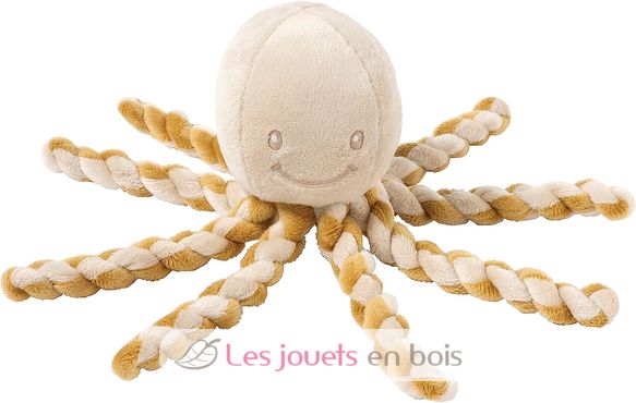 Kuscheltier Oktopus Karamell NA875042 Nattou 1