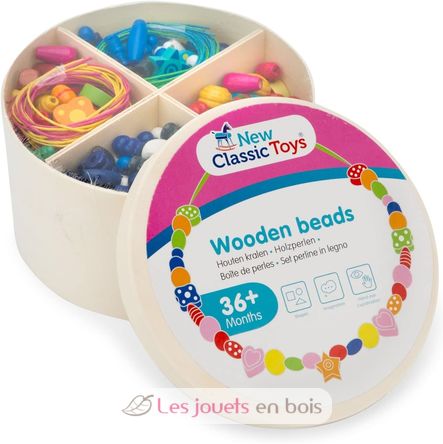 Holzperlen - groß (260 gr.) NCT10571 New Classic Toys 4
