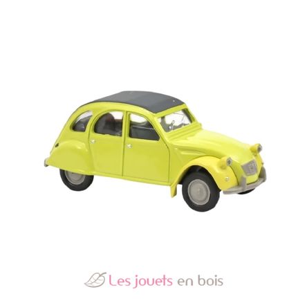 Miniatur-Citroën 2CV 1978 gelb NO-AMC0191027-JAUNE Norev 1