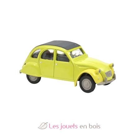 Miniatur-Citroën 2CV 1978 gelb NO-AMC0191027-JAUNE Norev 1