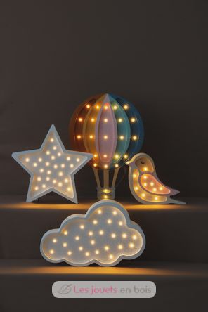 Wolke-Nachtlampe Weiß LL017-001 Little Lights 7