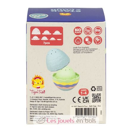 Stapelbares Bade-Ei TT6-1537 Tiger Tribe 4
