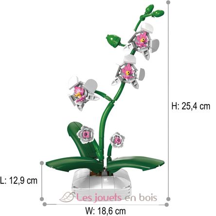 Blumentopf Orchidee 237 Teile C59028W CaDA 4