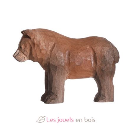 Figur Braunbär aus Holz WU-40455 Wudimals 1