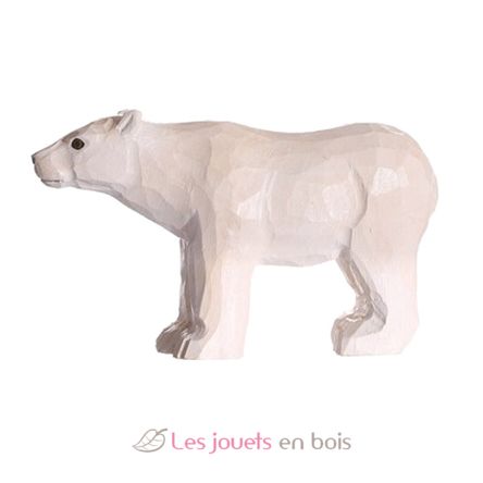 Figur Eisbär aus Holz WU-40802 Wudimals 1