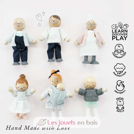 Meine Puppenfamilie LTV-P053 Le Toy Van 3