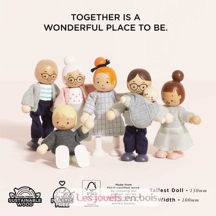 Meine Puppenfamilie LTV-P053 Le Toy Van 2