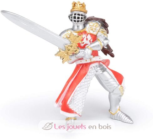Königsfigur mit Drache und Schwert PA39797 Papo 2