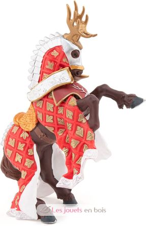 Pferd des Waffenmeisters, Hirschwappen-Figur PA39912-2870 Papo 3