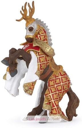 Pferd des Waffenmeisters, Hirschwappen-Figur PA39912-2870 Papo 1