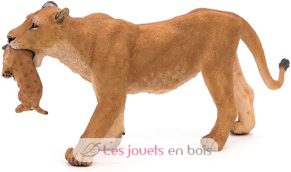 Löwin-Figur mit ihrem kleinen Löwenbaby PA50043-2909 Papo 5