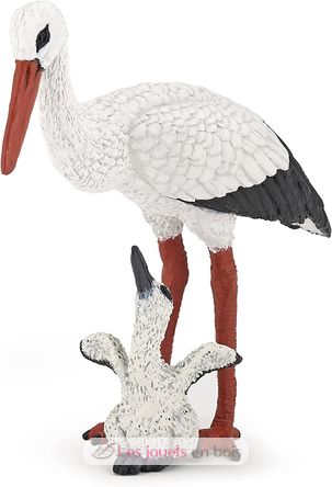 Storch und ihre Babyfigur PA50159-3931 Papo 1