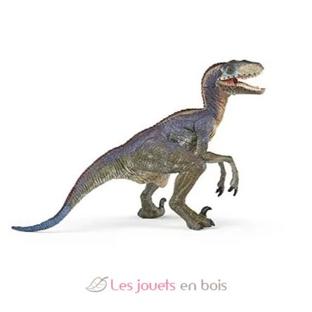 Blaue Velociraptor -Figur PA55053 Papo 1