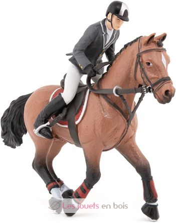 Pferd und Reiterfigur zeigen PA-51561 Papo 1