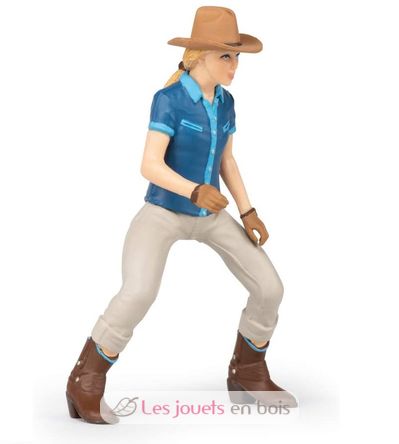 Westernpferd und seine Reiterfigur PA-51566 Papo 10