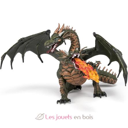 Zwei Kopfdrachenfigur PA36019 Papo 2