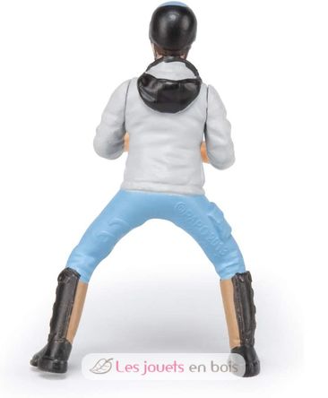 Figur eines jungen Reiters PA52008-3644 Papo 7