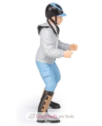 Figur eines jungen Reiters PA52008-3644 Papo 4