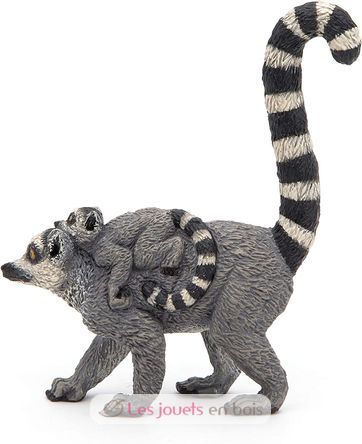 Lemurenfigur und sein Baby PA50173-5267 Papo 5