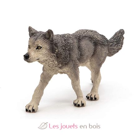 Graue Wolfsfigur PA53012-2930 Papo 7