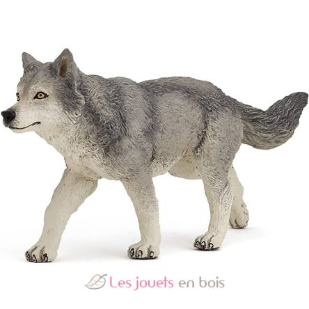 Graue Wolfsfigur PA53012-2930 Papo 1