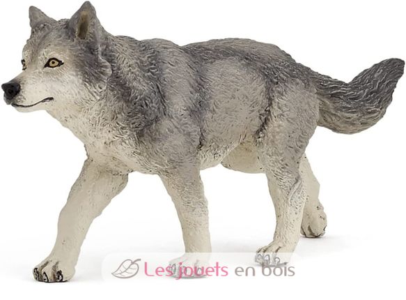 Graue Wolfsfigur PA53012-2930 Papo 1