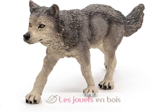 Graue Wolfsfigur PA53012-2930 Papo 7