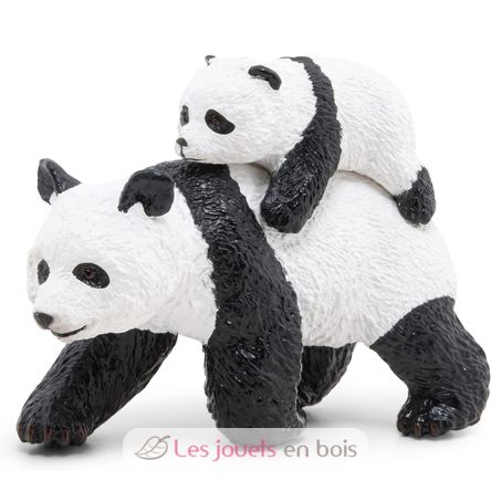 Pandafigur und sein Baby PA50071-3119 Papo 1
