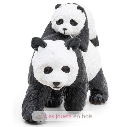 Pandafigur und sein Baby PA50071-3119 Papo 4
