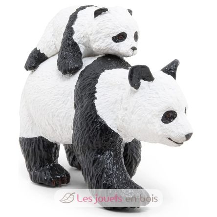 Pandafigur und sein Baby PA50071-3119 Papo 5