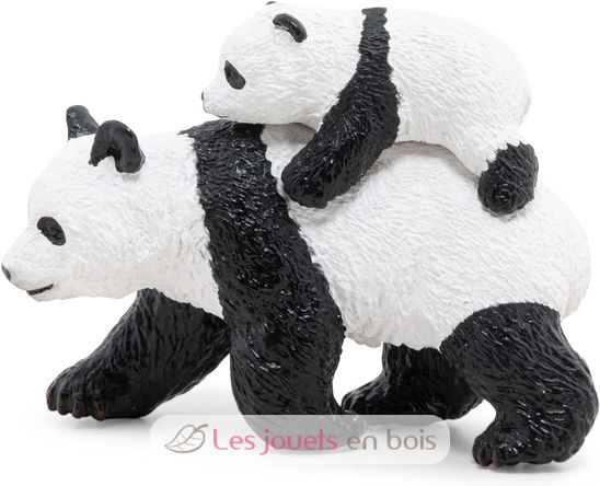 Pandafigur und sein Baby PA50071-3119 Papo 3
