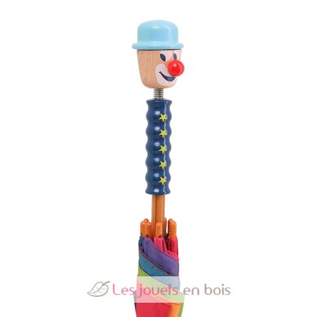 Regenschirm Clown blau V4419 Vilac 1