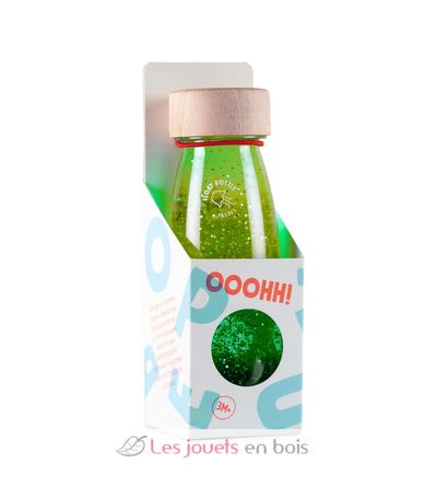 Sensorische Flasche Float Grün PB47635 Petit Boum 3