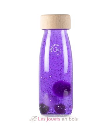 Sensorische Flasche Float Lila PB47634 Petit Boum 1