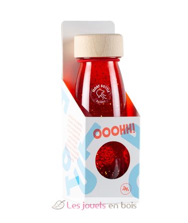 Sensorische Flasche Float rot PB47638 Petit Boum 2