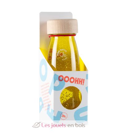 Sensorische Flasche Float Gelb PB47637 Petit Boum 3