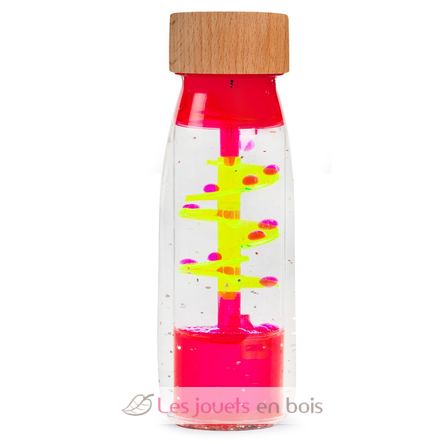 Sensorische Flasche Move Spirale rosa PB85780 Petit Boum 1