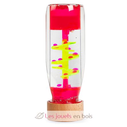 Sensorische Flasche Move Spirale rosa PB85780 Petit Boum 3