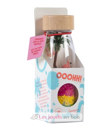 Sensorische Flasche Spy Flamingo PB85734 Petit Boum 7