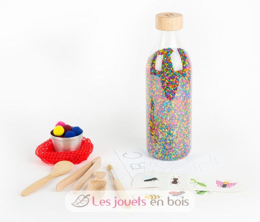 Sensorische Flasche Wow Touch Bottle PB47654 Petit Boum 2