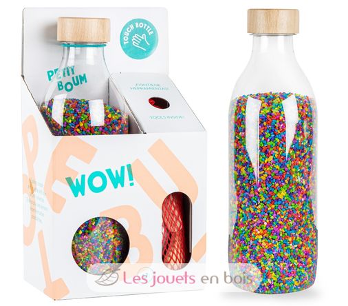 Sensorische Flasche Wow Touch Bottle PB47654 Petit Boum 1