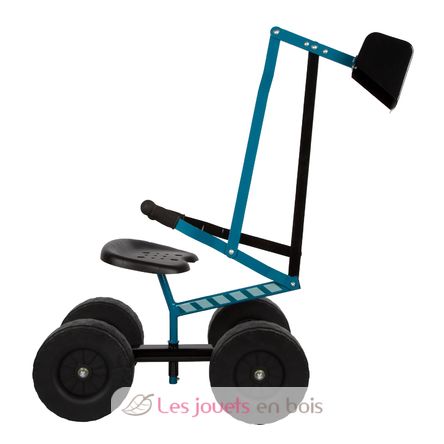 Bagger mit Rädern blau LE12798 Small Foot company 2