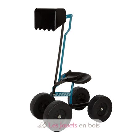 Bagger mit Rädern blau LE12798 Small Foot company 3