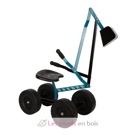 Bagger mit Rädern blau LE12798 Small Foot company 1