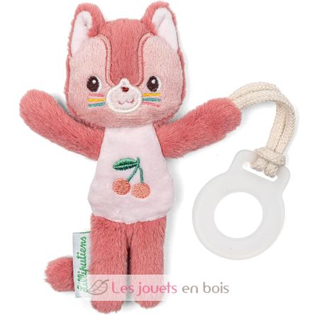 Im Dunkeln leuchtende Schnullerclip Jeanne die Katze LL83592 Lilliputiens 1