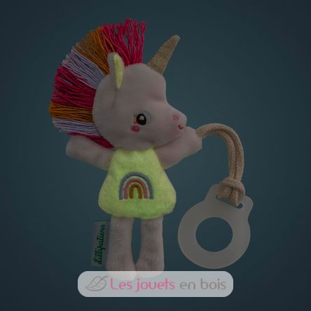 Im Dunkeln leuchtende Schnullerclip Lena das Einhorn LL83594 Lilliputiens 3